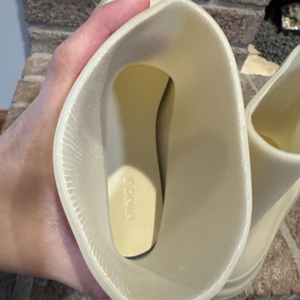 Vince Nia Moonlight Nude Lug Sole Women Waterproof Rain Boots Size 8 #452 - Picture 7 of 16